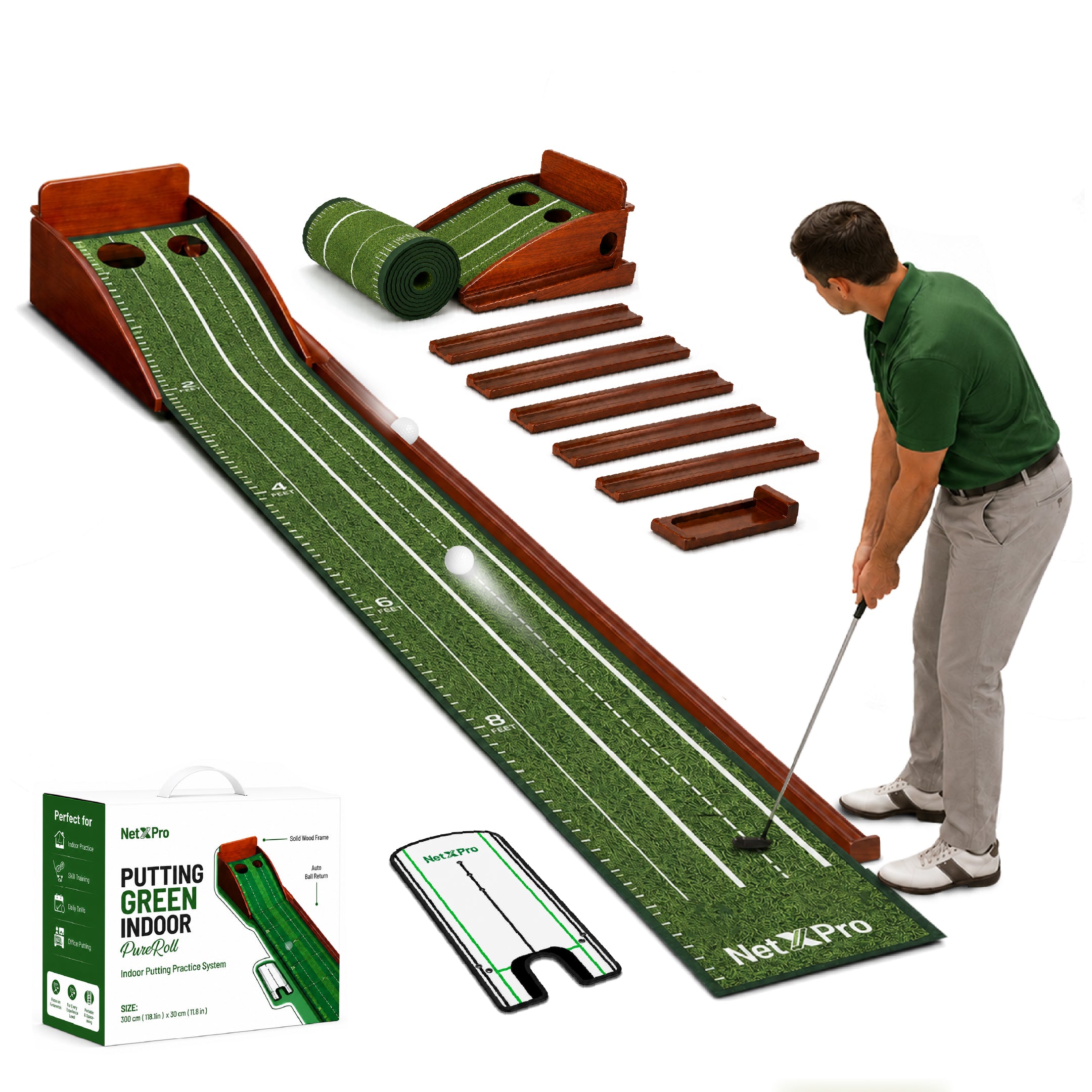 NetXPro Putting Green Indoor Pureroll
