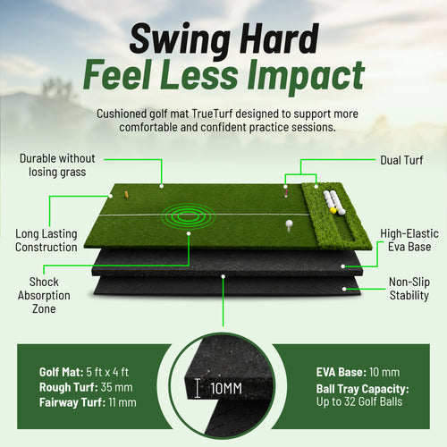 NetXPro Golf Mat TrueTurf