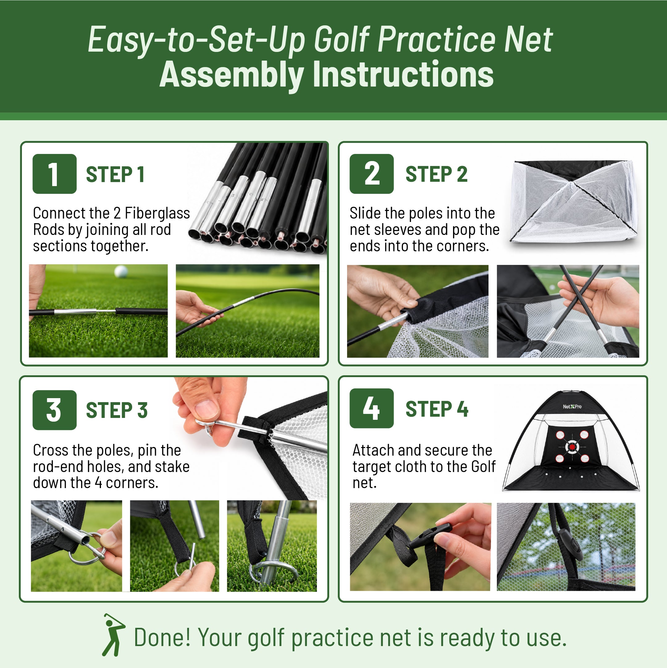 NetXPro Golf Net ImpactX